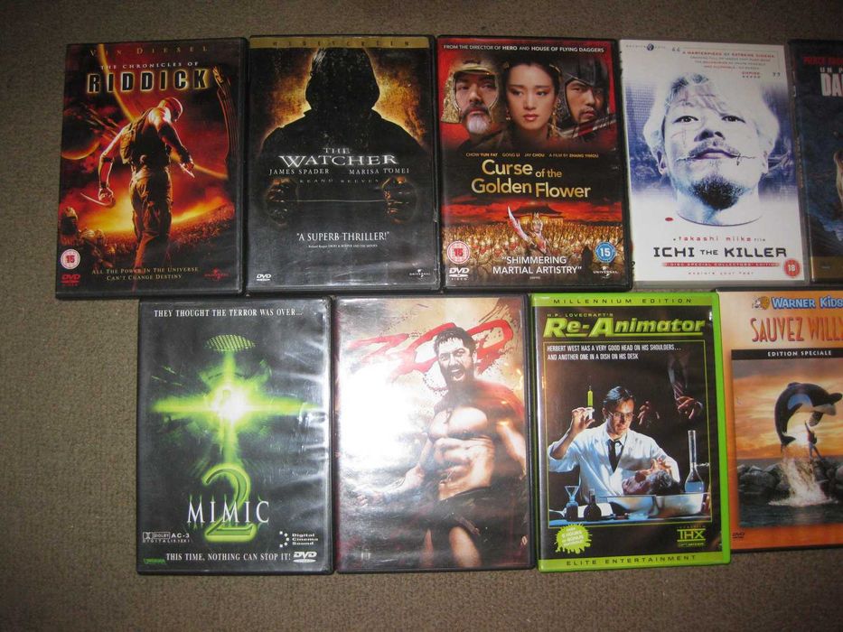 Lote de 11 Filmes em DVD