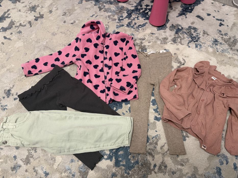 Одяг, джинси , кофта !92 розмір zara!hm