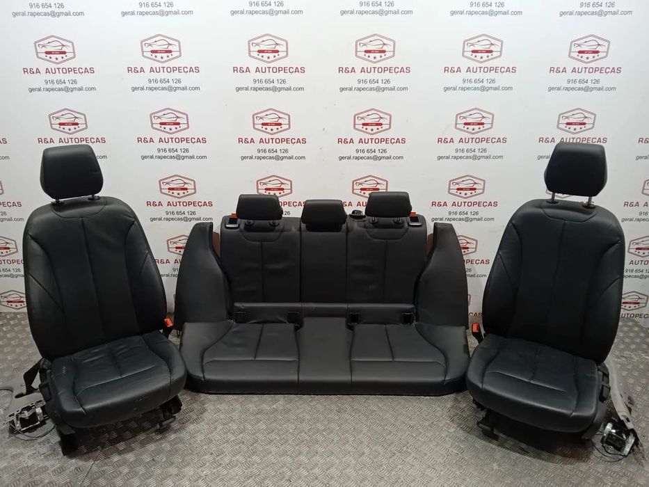 Conjunto de Bancos BMW Serie 1 F20 em Pele