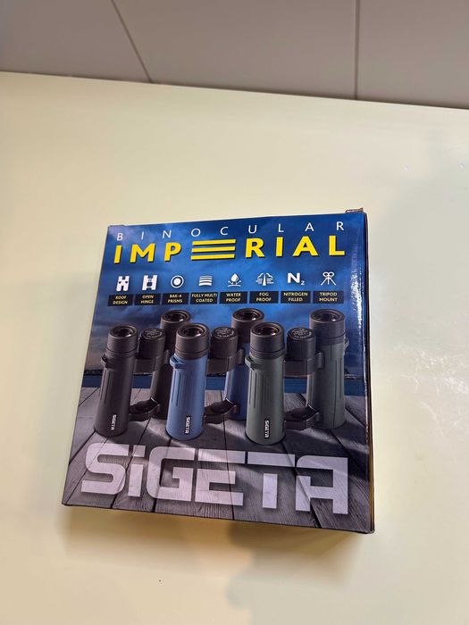 Lornetka Sigeta Imperial 8x34 Green (jak nowa, użyta 1 raz)