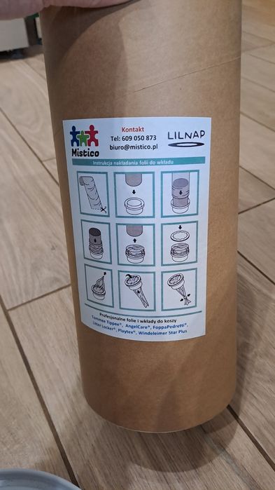 Kosz + wkłady  angel care