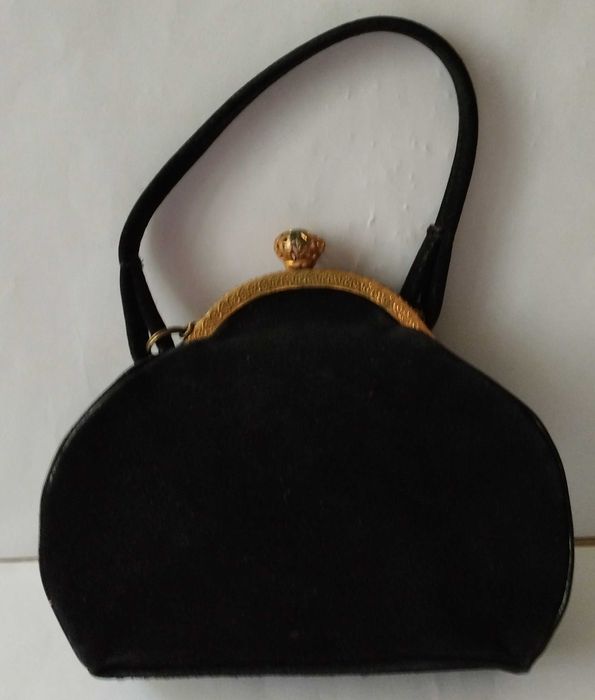 Винтаж, Сумочка Театральная Замша