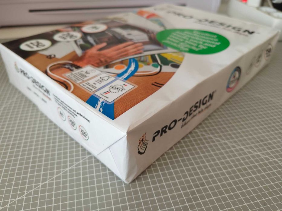 Lote 3 Resmas Papel Pro-Design A4 200g (250 fls cada) - Ideal Laser