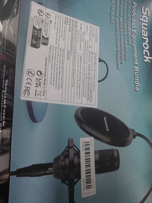 SQUAROCK  podcast equipamento  bundle