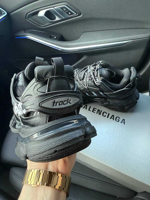 !SALE! Balenciaga Track Signature Black White 36 37 38 39 40 41 42 43