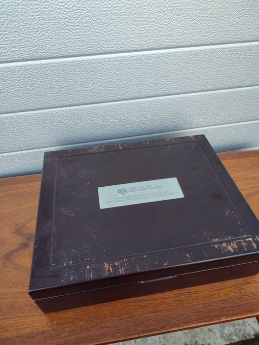 Duża kasetka na monety - Pudełko na monety - drewno -