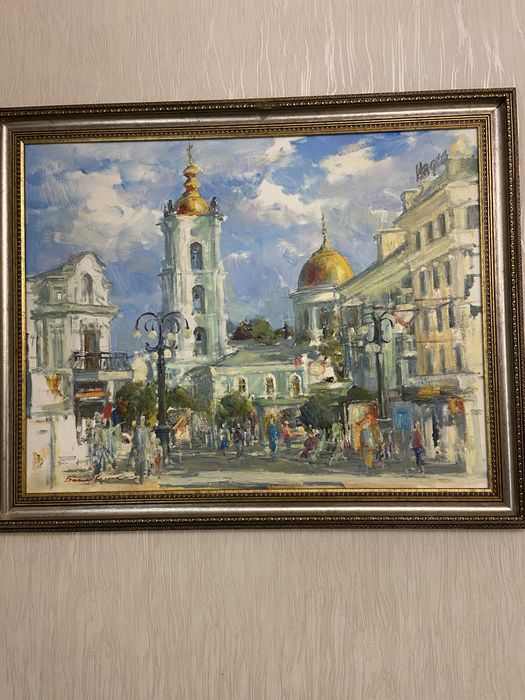 Картина холст, масло