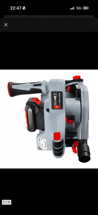 Zagłębiarka akumulatorowa Holzmann