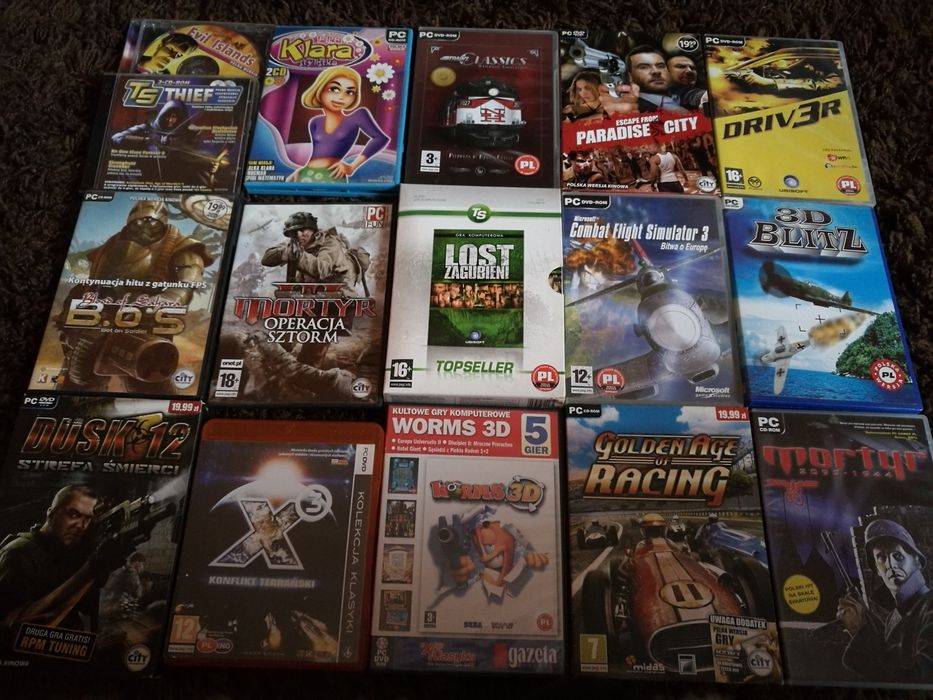 Gry na PC komputer