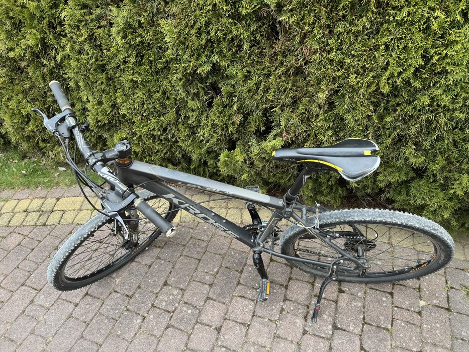 rower kross level a2 szary