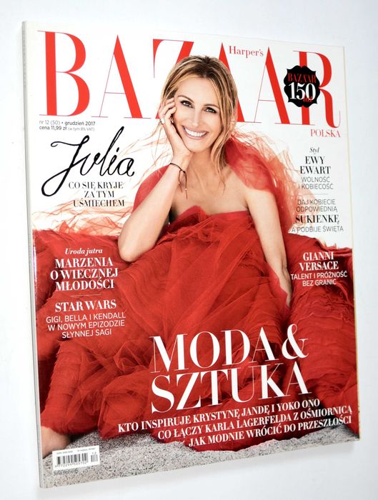 Harper's Bazaar Polska 10 Numerów Kompletny Rocznik 2017  | Magazyn Moda Lifestyle Luksus