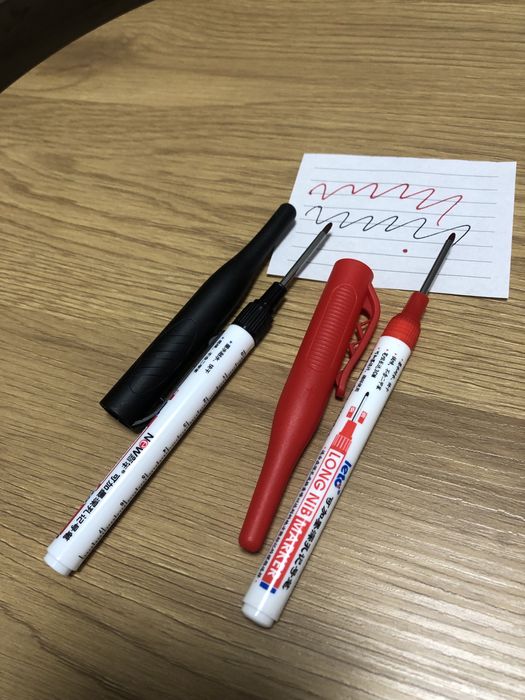 Маркери, олівці для розмітки будівельні канцелярські