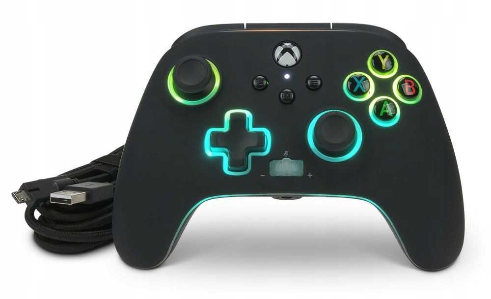 Pad Przewodowy PowerA Xbox One, PC Czarny