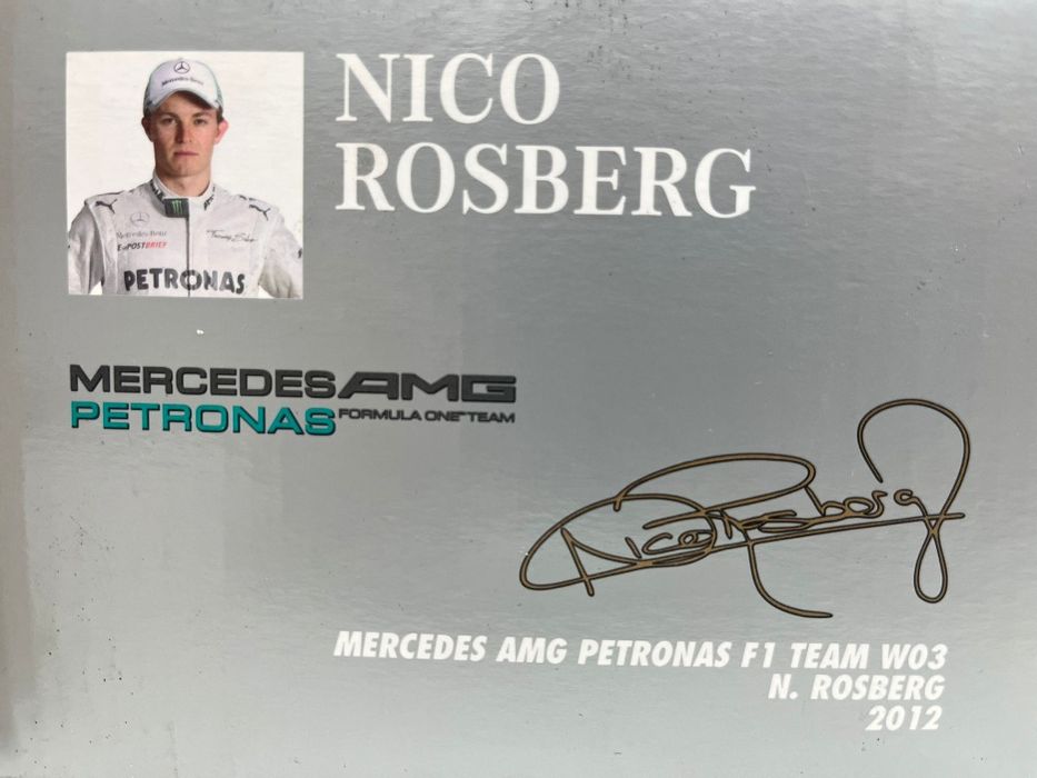 Miniatura 1:18 Minichamps - Mercedes AMG Petronas F1 W03 - Nico Rosber
