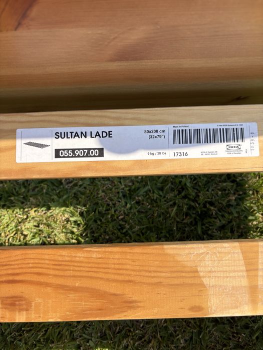 Cama IKEA FJELLSE 80x200