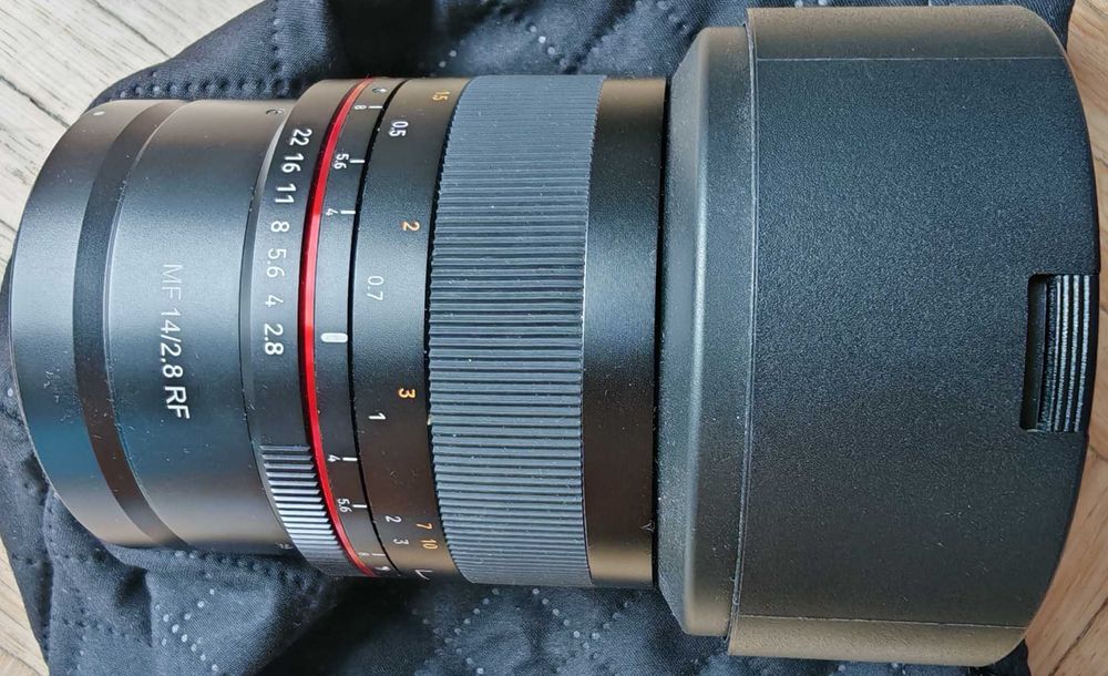 Obiektyw szerokokątny Samyang MF 14MM F/2.8 CANON RF