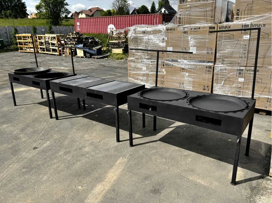 GRILL GASTRONOMICZNY cateringowy SMAŻALNIA na zamówienie food truck