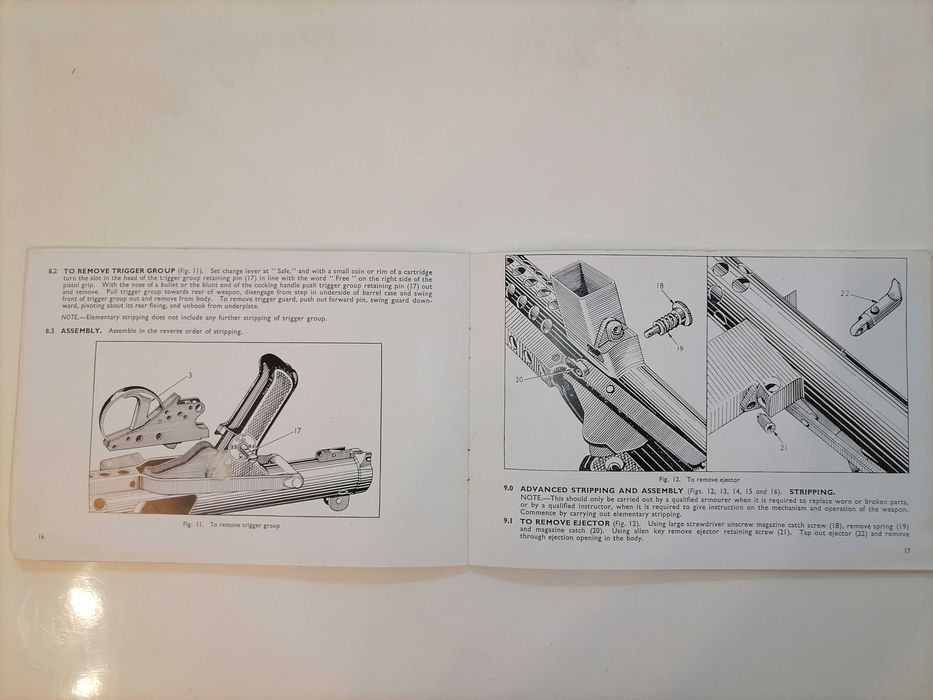 Sterling MK4 manual vintage