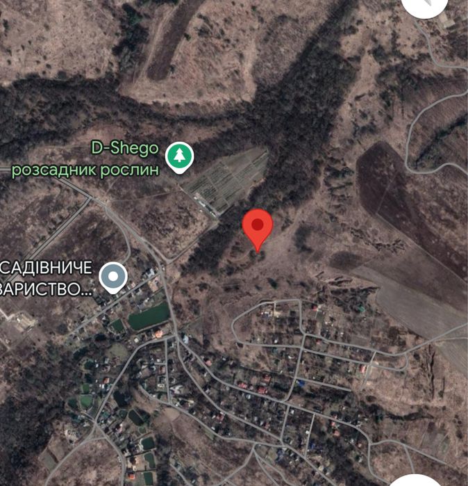 Продаж ділянки 2 га Ходосівка , Гвоздов