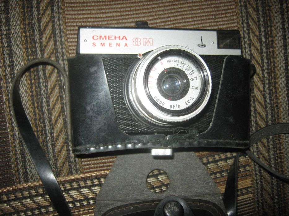 Советский фотоаппарат Смена-8М
