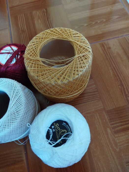 Várias linhas crochê