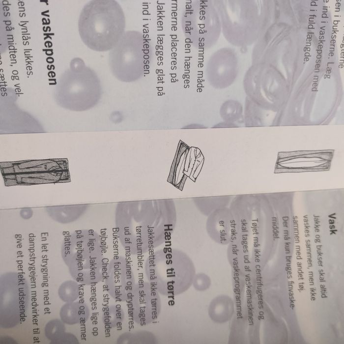 Siatka do prania garniturów i nie tylko.