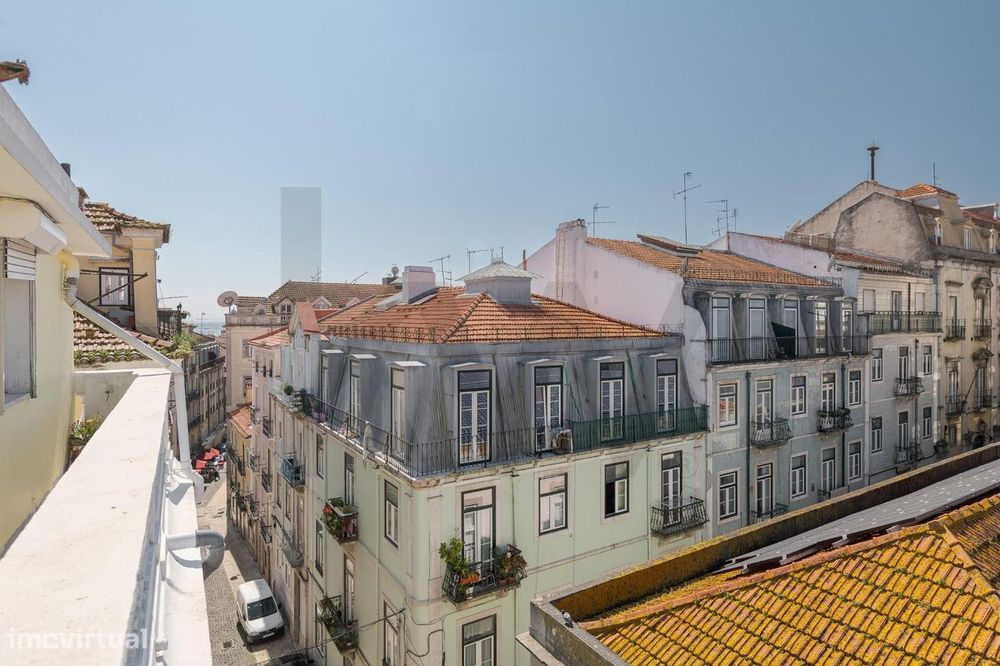 Um apartamento no coração de Lisboa. Dois espaços bonitos e independen