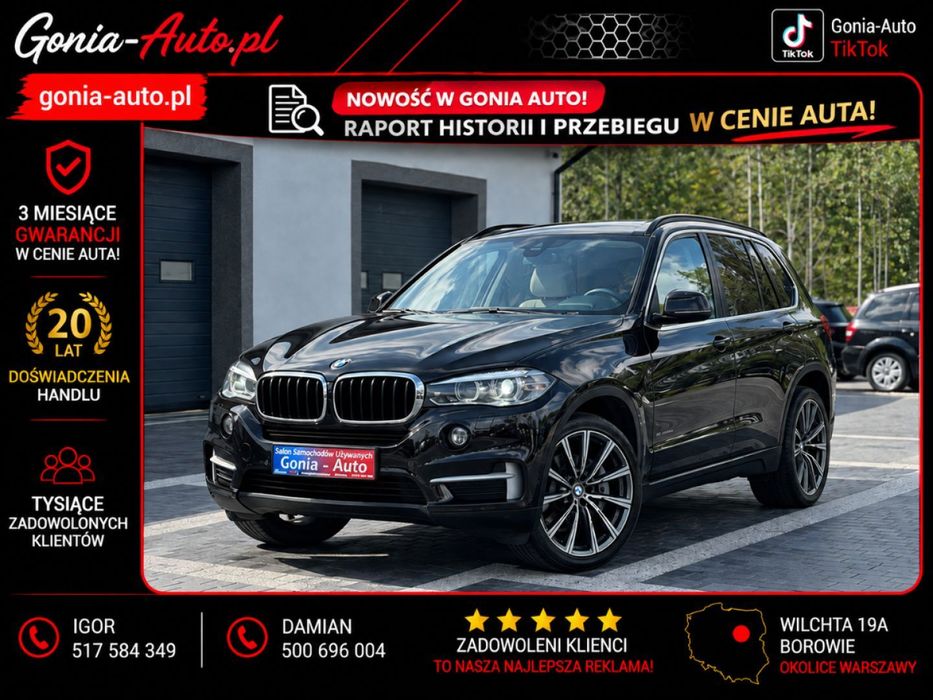 BMW X5 BMW_X5_S-Drive25d_210_Koni_Automat_Salon_Polska