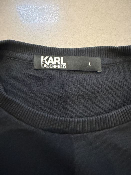 Bluza męska  Karl Lagerfeld czarna rozmiar L stan bardzo dobry