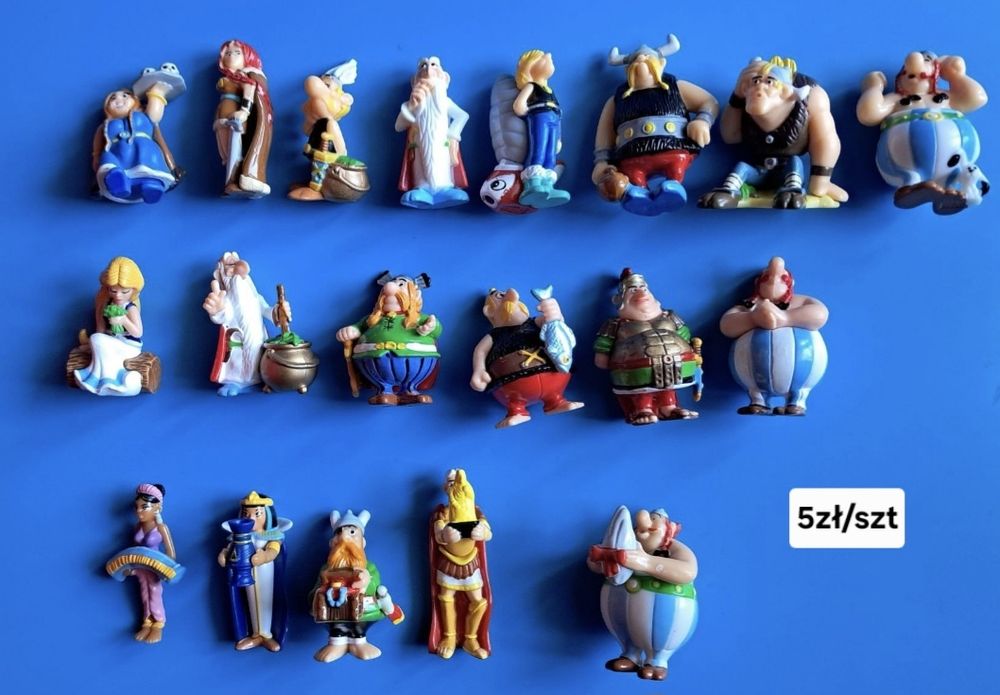 Figurki kinder Asterix
