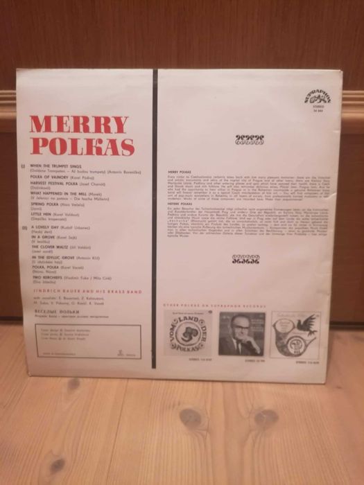 Merry Polkas - Jindrich Bauer Brass Band winyl
