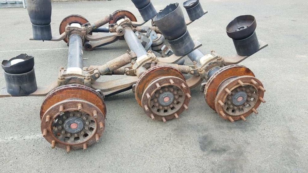 Saf BPW Ror Schmitz, Wabco Knorr Haldex  САФ ось Мерседес