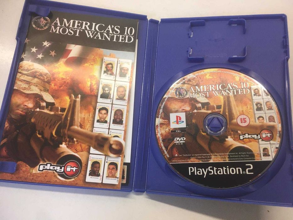 PS2 - America's 10 Most Wanted (Fugitive Hunter: War on Terror)