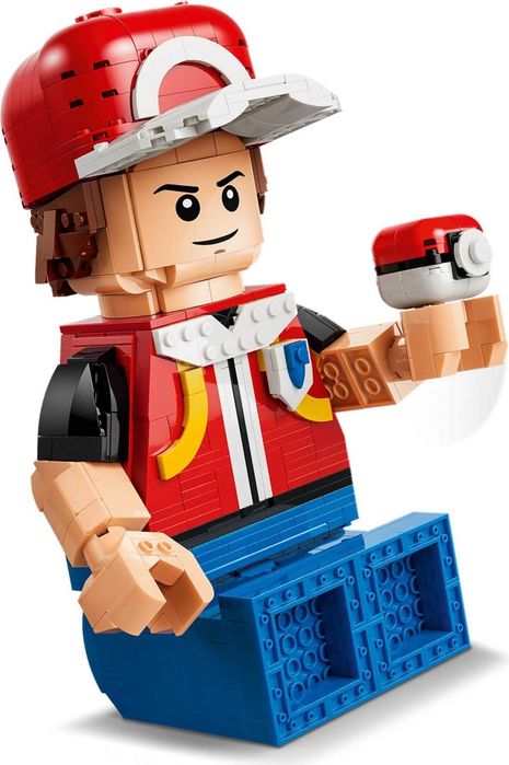 LEGO Pokémon 40868 Up-Scaled Red Minifigure.Збільшена мініфігурка Реда