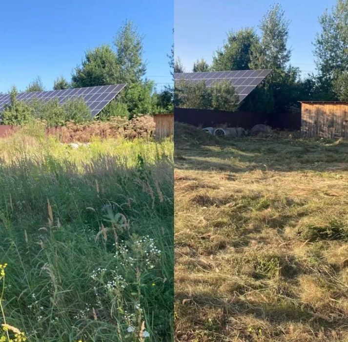 чистка ділянок, обрізка дерев