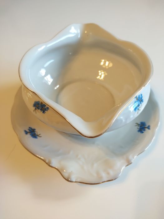 Porcelana Wałbrzych lata 60 sosjerka