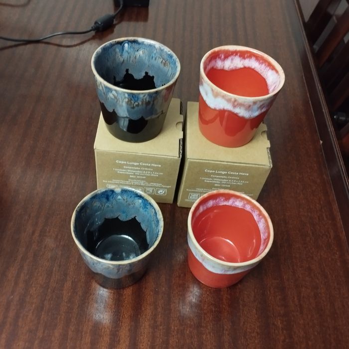 Copos/Chávenas de café Lungo Costa Nova da Nespresso