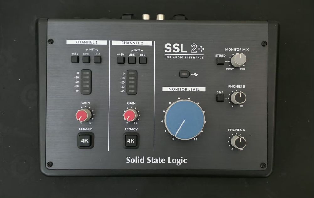 Placa de som  SSL 2+