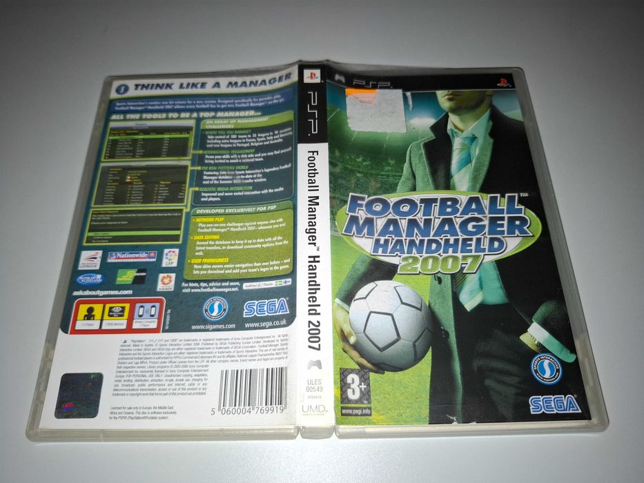 Football Manager Handheld 2007 - Sony PSP