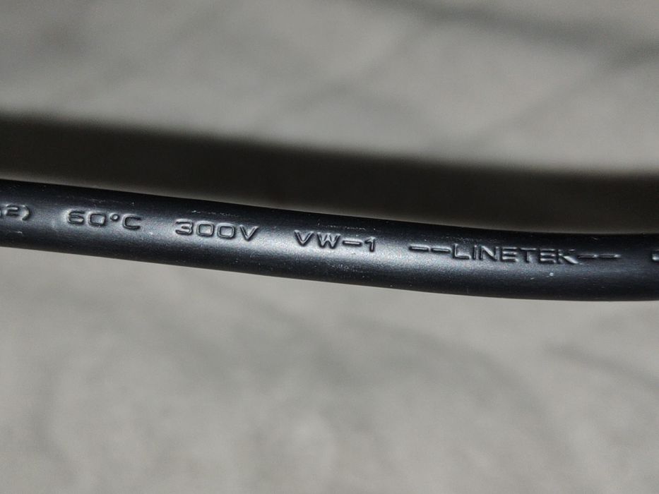 Оригинальный силовой кабель HP Omen 17 (Linetek) 10A 125V — IEC C13