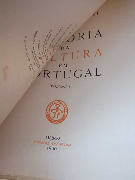 História da Cultura em Portugal 1950 Fascículo 1