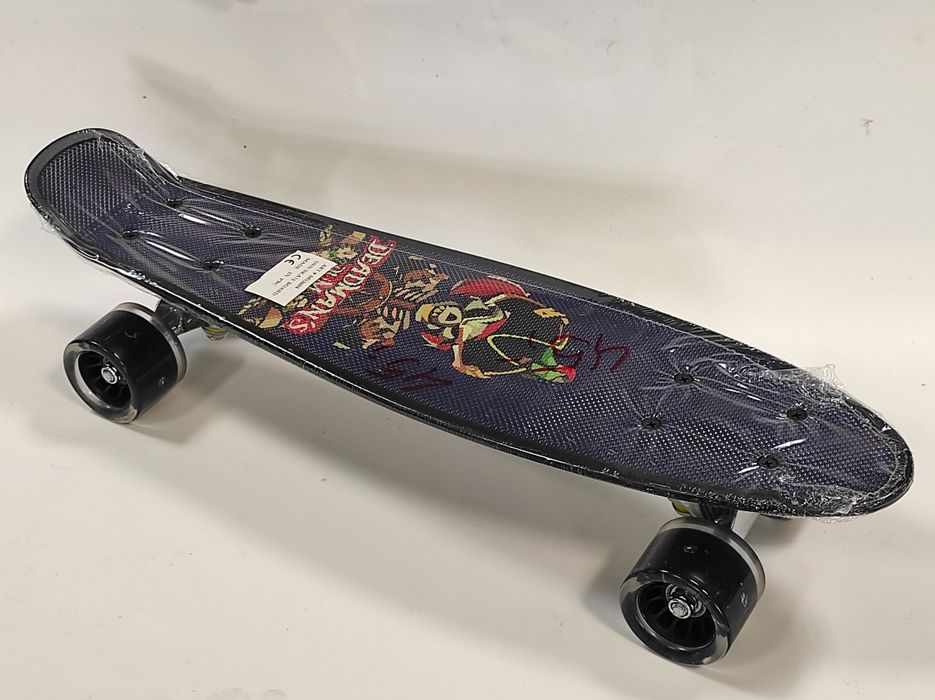 Deskorolka fiszka dla dzieci świecące koła LED RGB