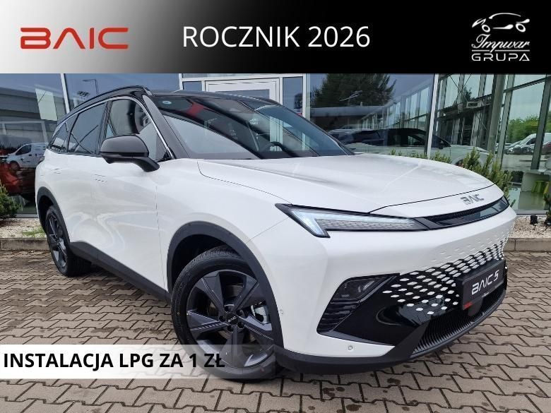 BAIC 5 Kamery 360 / Wentylacja Foteli / Podgrzewana: Szyba i Kierownica