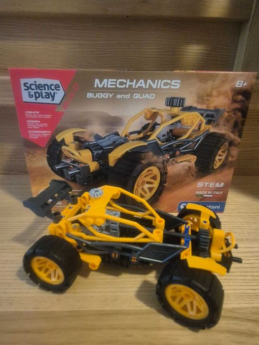 Klocki Clementoni- ruchome auto