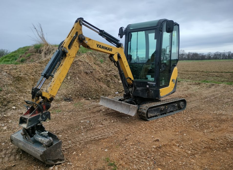 Usługi minikoparka, wykopy, pracę ziemne