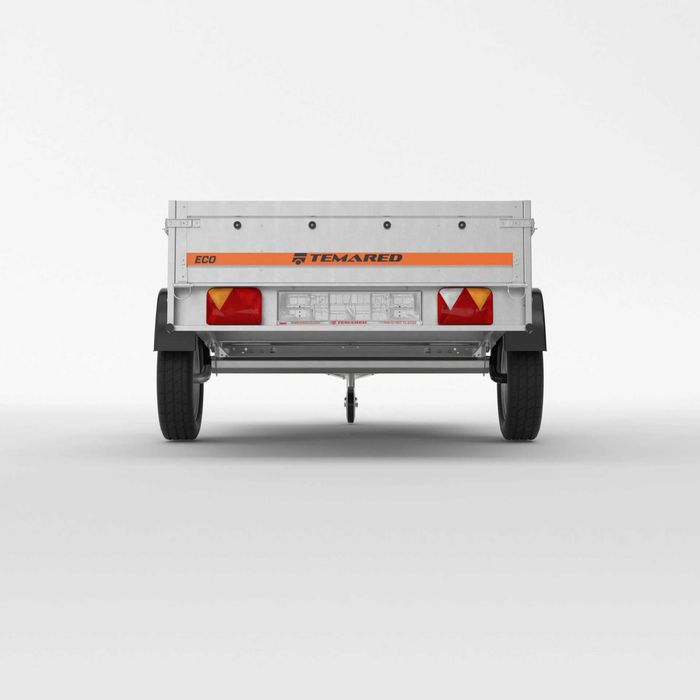 Nowa przyczepka 264 x 126 cm TEMARED ECO 2612 jednoosiowa samochodowa