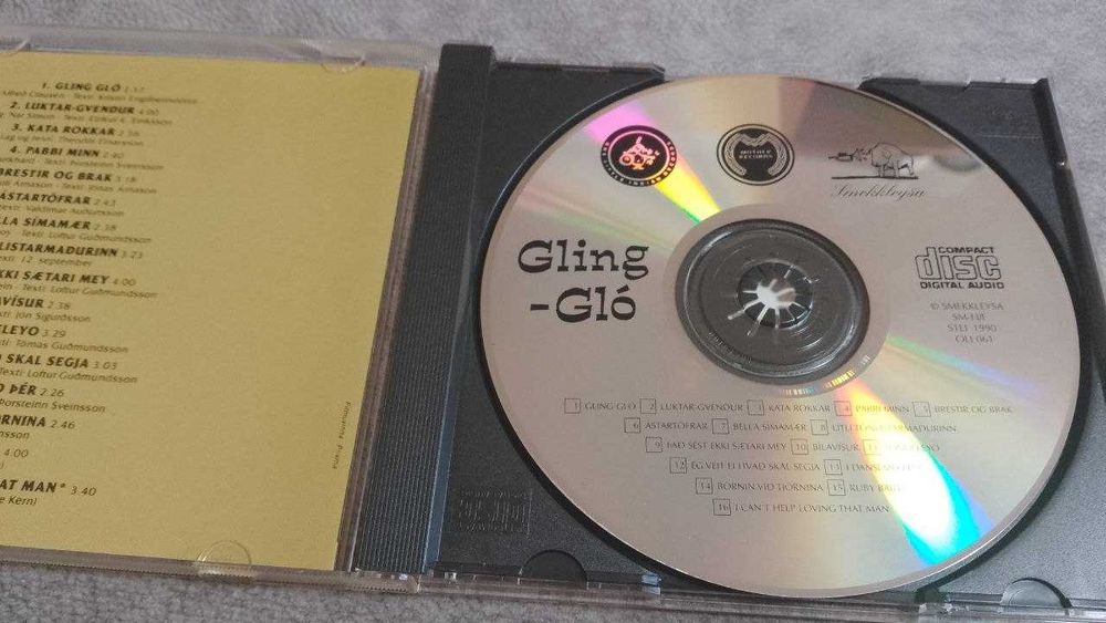 bjork - gling-glo. новый американский cd