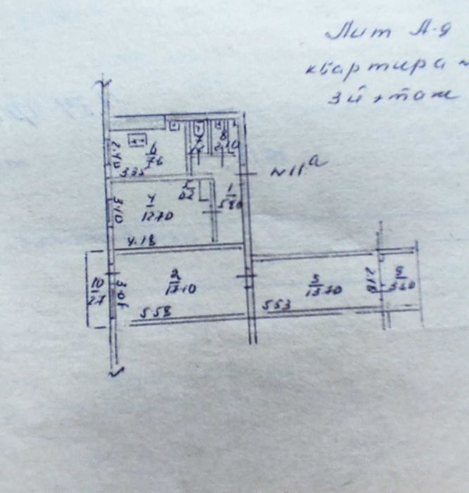 Продажа 3-х к. к. в центре Корабельного района на 3 этаже.