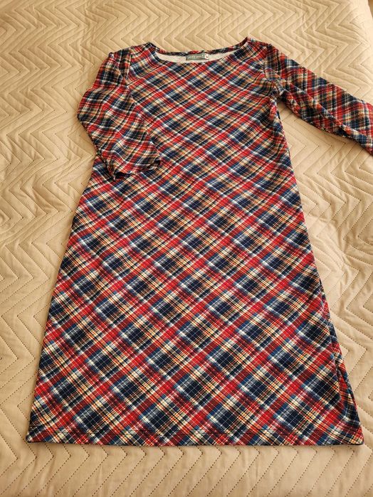 Sukienka w piękną kratkę Grey Wolf r. M