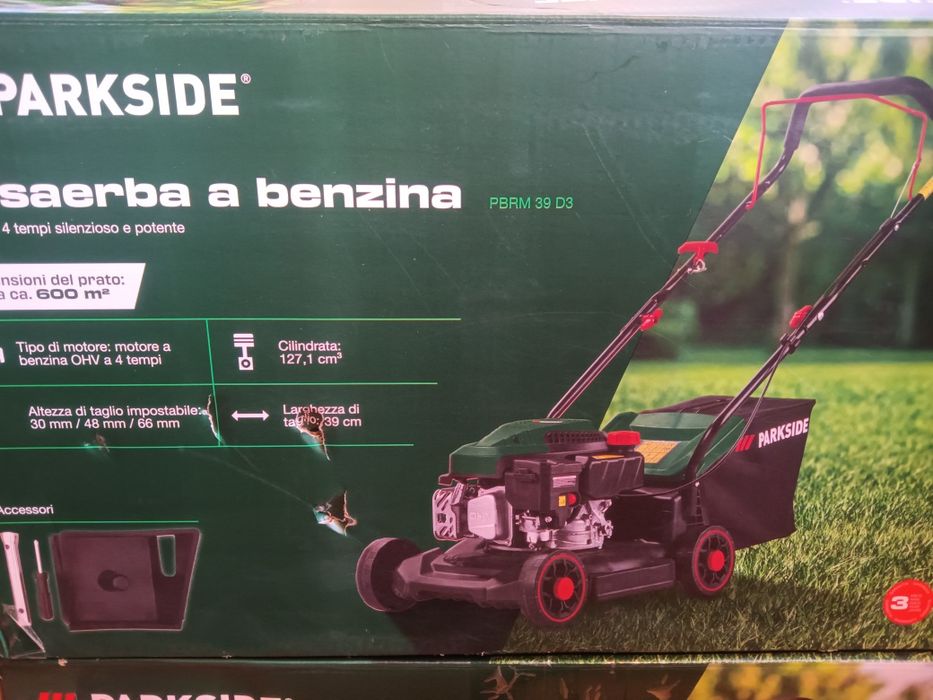 Corta relva gasolina Parkside